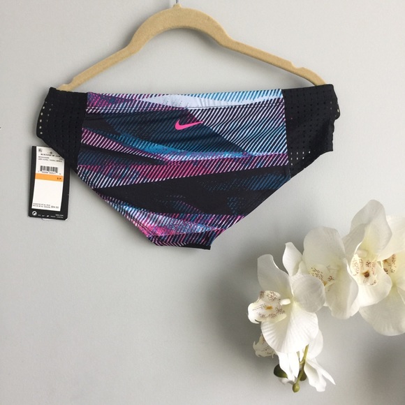 NWT! 🏊‍♀️NIKESWIM 🏊‍♀️Mesh Hipster Bikini - Picture 5 of 6